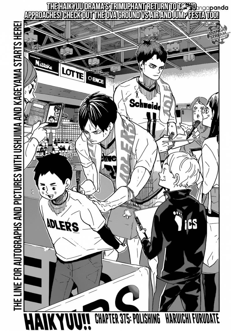 Haikyu!!-Chapter 375